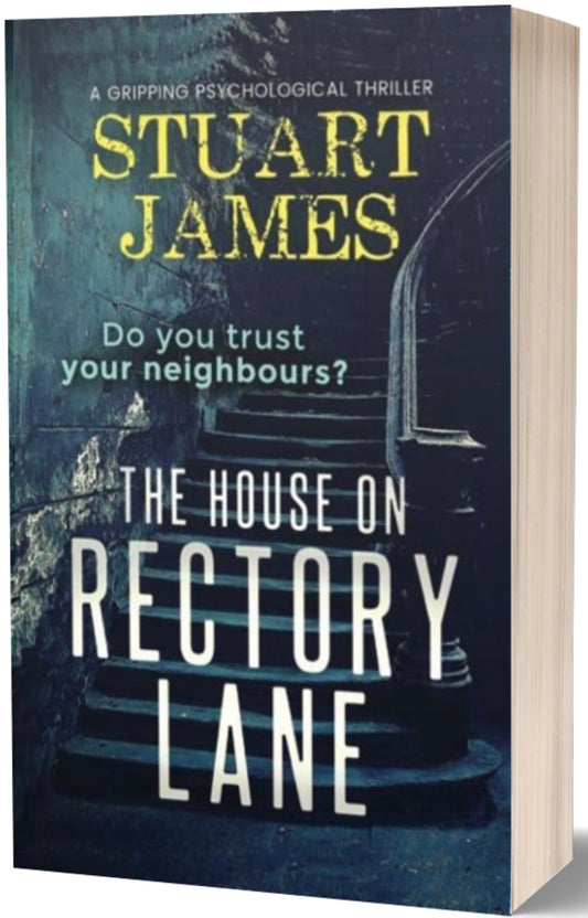 The House On Rectory Lane paperback edition.